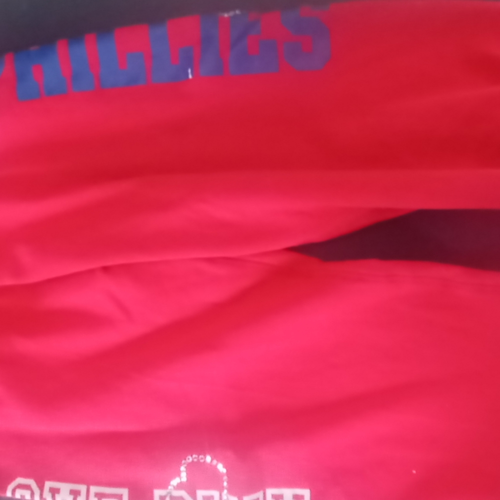 Red knee high pink sweatpants